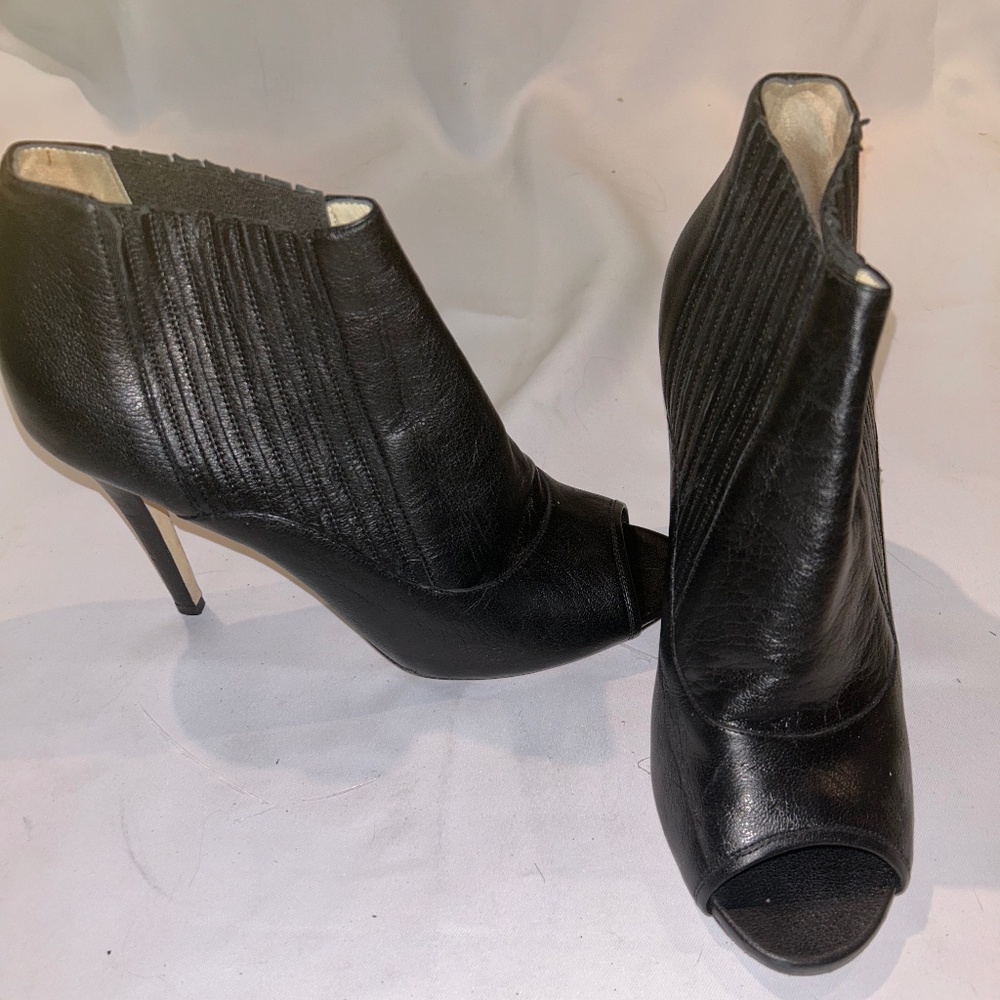 Jimmy Choo open toed bootie